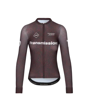 PAS NORMAL STUDIOS Women's T.K.O. Mechanism Long Sleeve Jersey - Mahogany Transmission