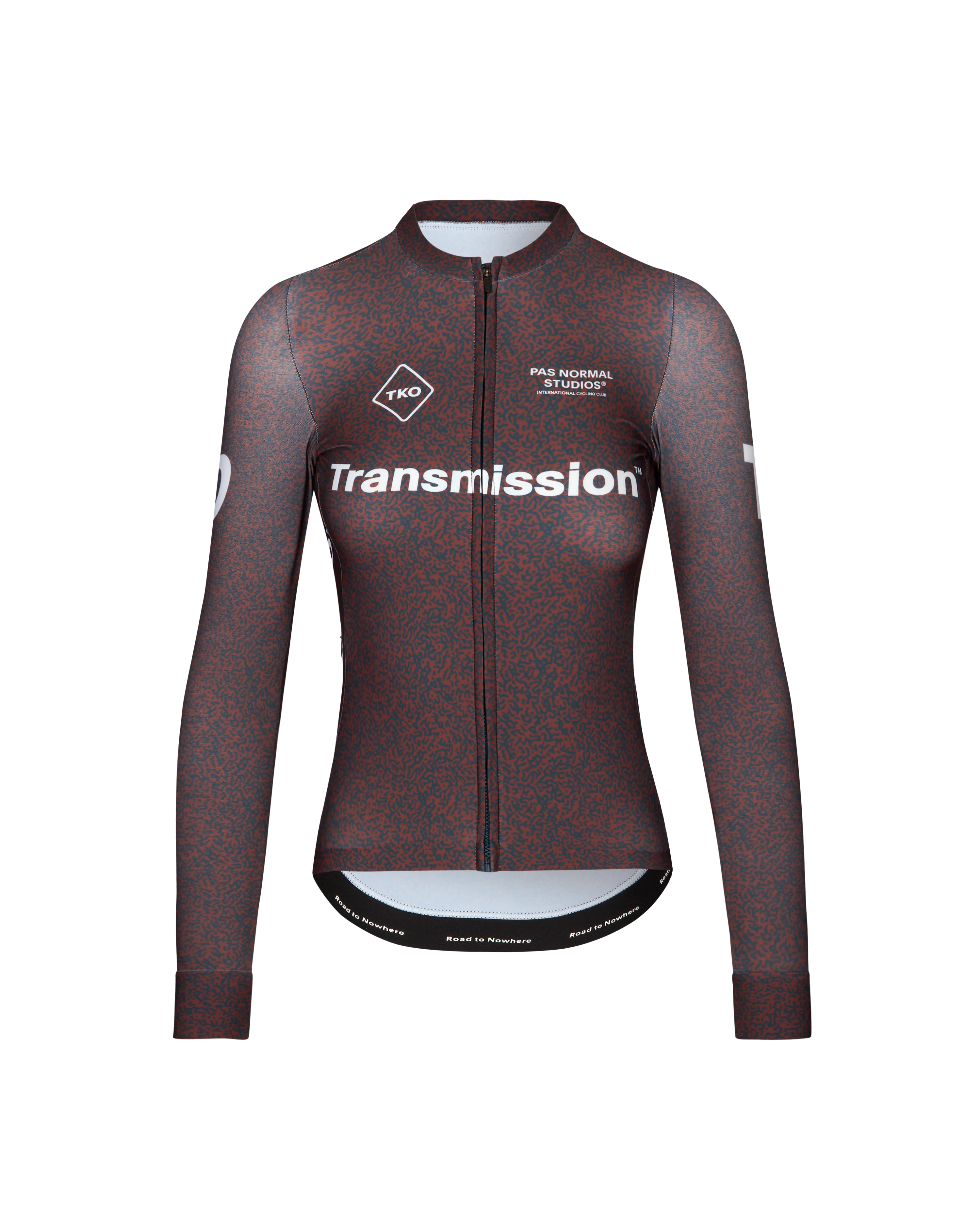 PAS NORMAL STUDIOS Women's T.K.O. Mechanism Long Sleeve Jersey - Mahogany Transmission