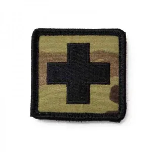 Patch medic multi cam with black cross