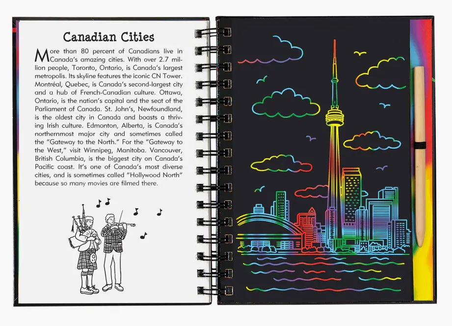 Peter Pauper Press - Scratch and Etch - Canada