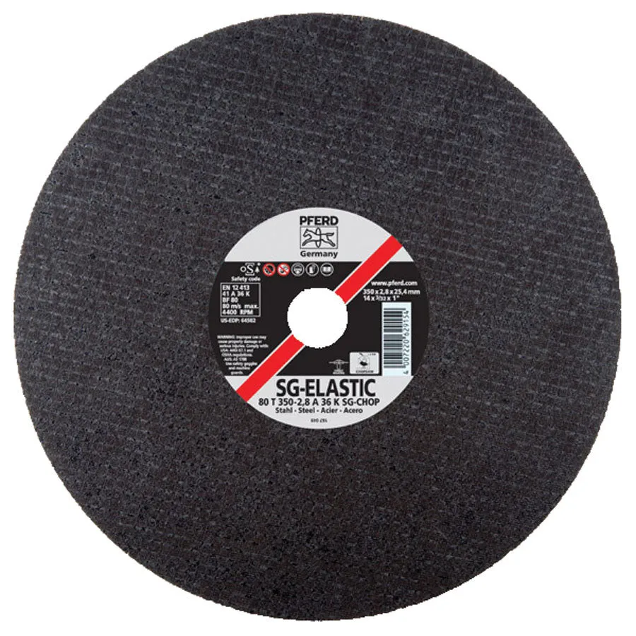PFERD Type 1 General Purpose A-SG 14" Chopsaw Cut-Off Wheel