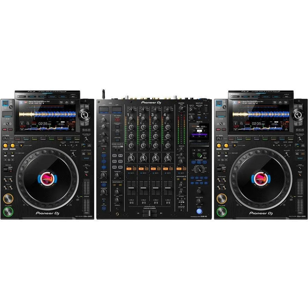 Pioneer DJ CDJ-3000   DJM-A9 Bundle