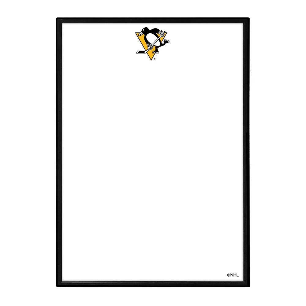 Pittsburgh Penguins: Framed Dry Erase Board