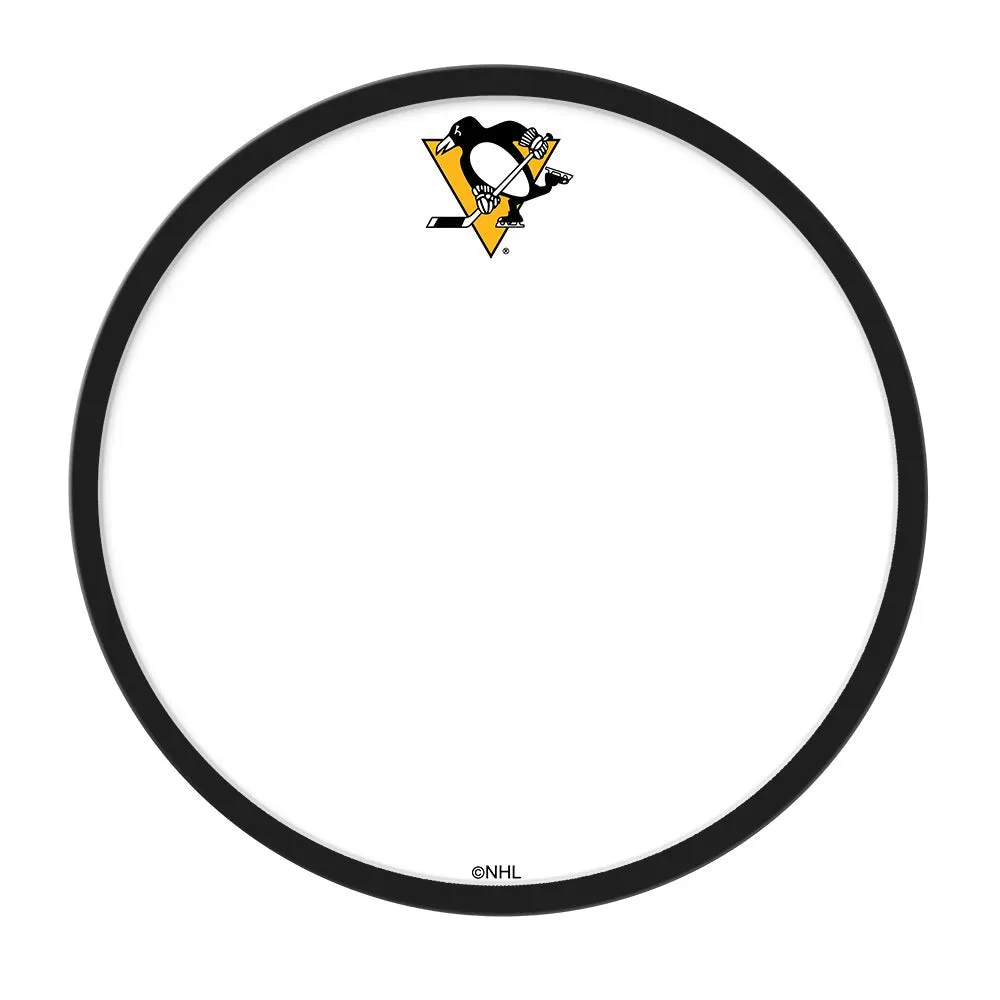 Pittsburgh Penguins: Modern Disc Framed Dry Erase Board