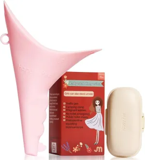 Portable Female Urinal Device Pee Funnel Women to Pee Standing Up for Camping, Hiking, and Backpacking Accessory