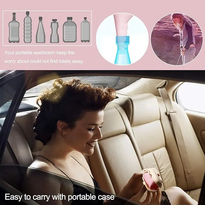 Portable Female Urinal Device Pee Funnel Women to Pee Standing Up for Camping, Hiking, and Backpacking Accessory