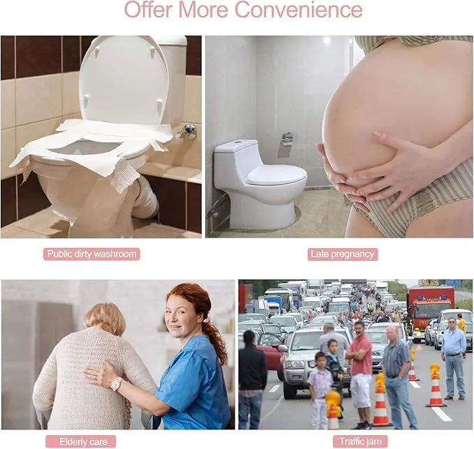 Portable Female Urinal Device Pee Funnel Women to Pee Standing Up for Camping, Hiking, and Backpacking Accessory