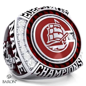 Portsmouth High School Lacrosse 2022 Championship Ring - Design 1.2