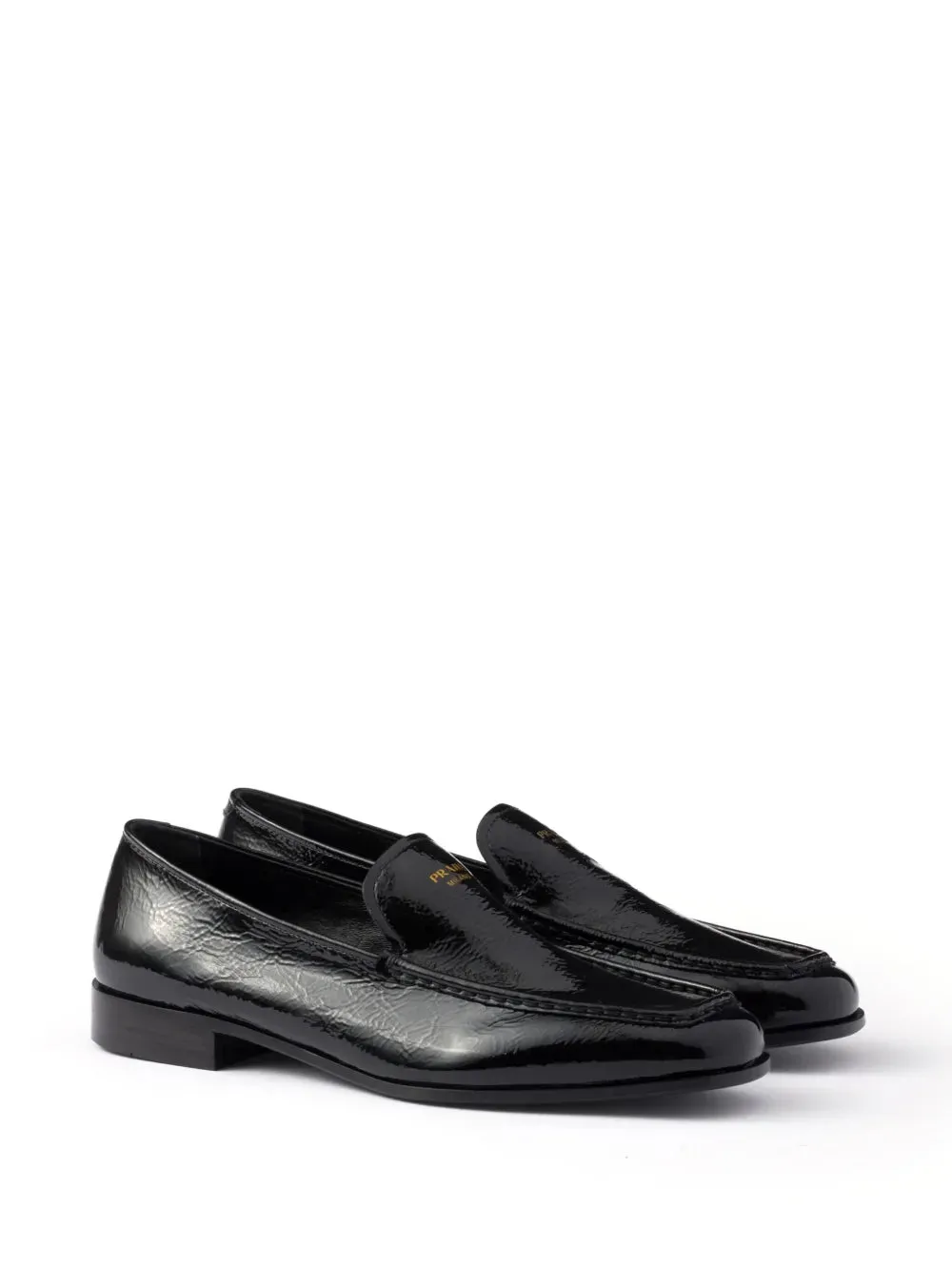 Prada patent-leather loafers
