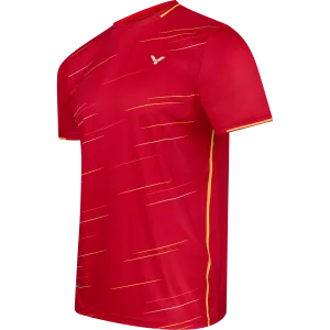 Professional Badminton Victor T-Shirt 23101 D Unisex Red Junior/Adult