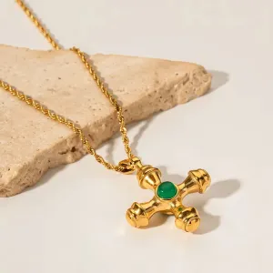 Protection Cross Necklace