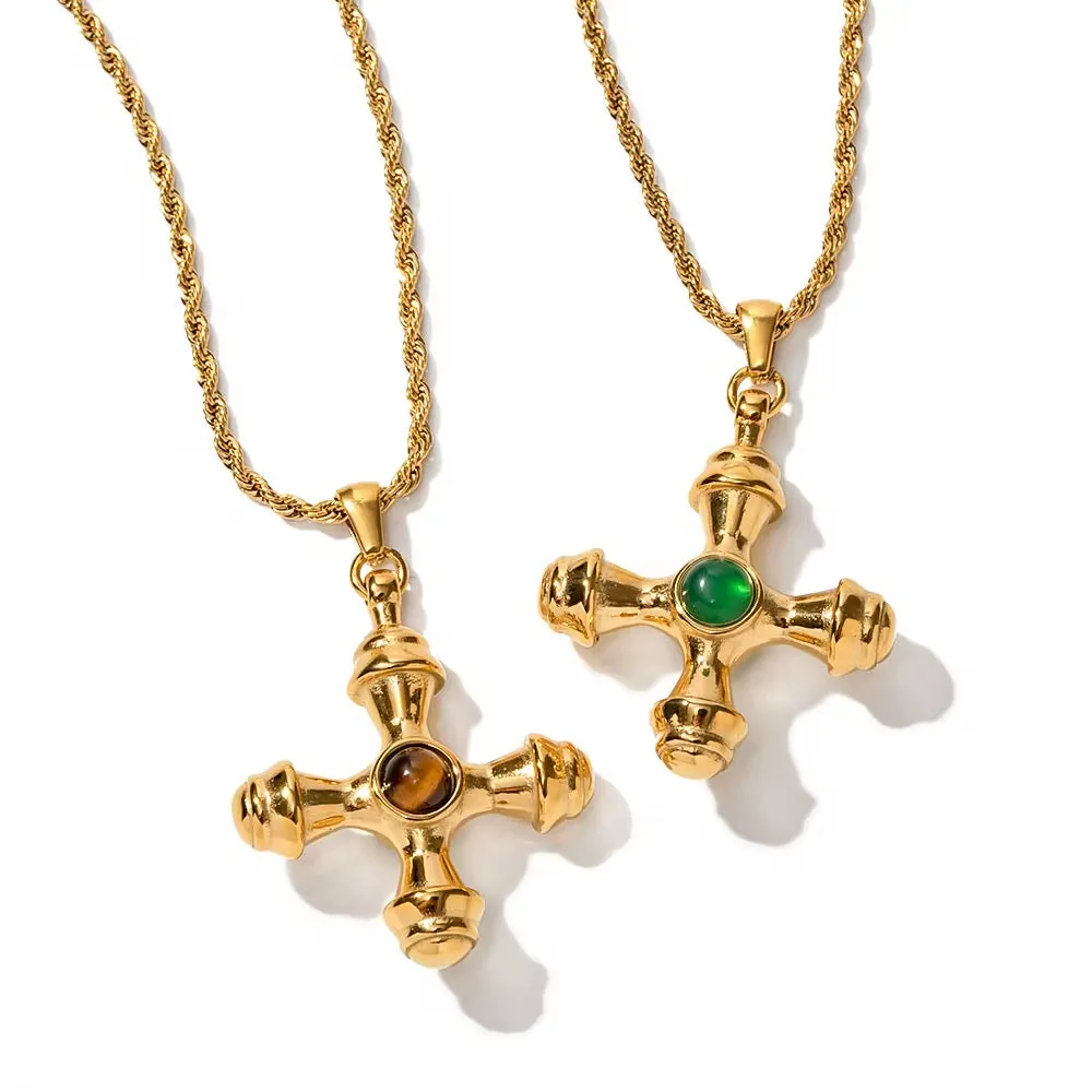 Protection Cross Necklace