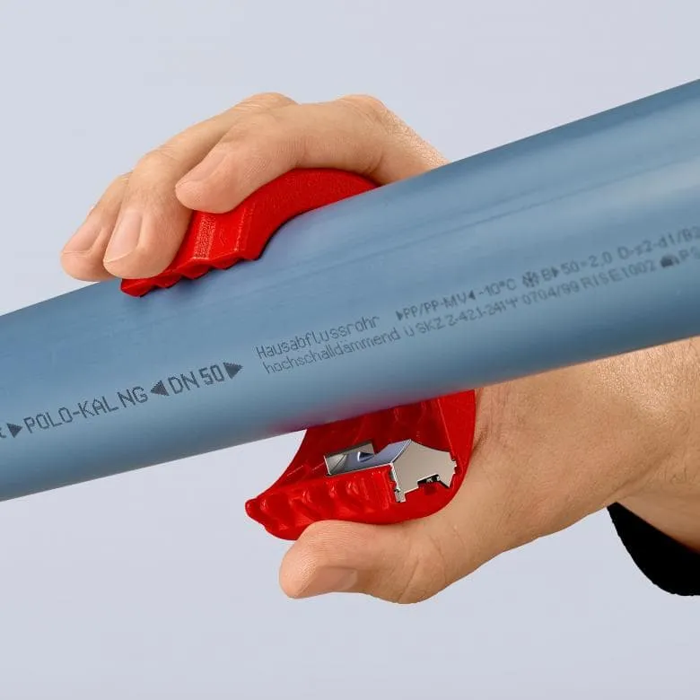 "BiX" Cutters for plastic pipes and sealing sleeves (Knipex)