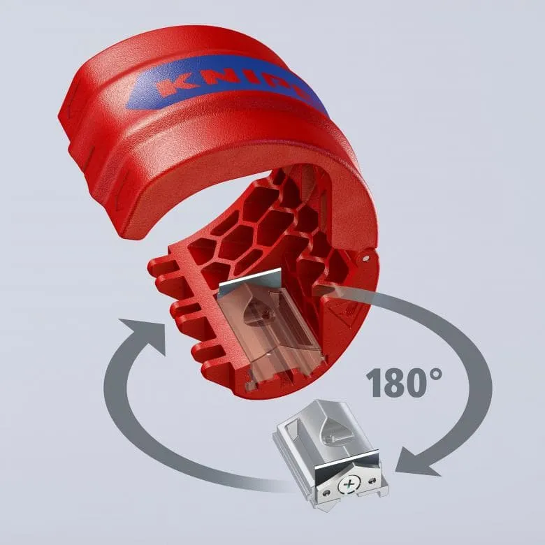 "BiX" Cutters for plastic pipes and sealing sleeves (Knipex)