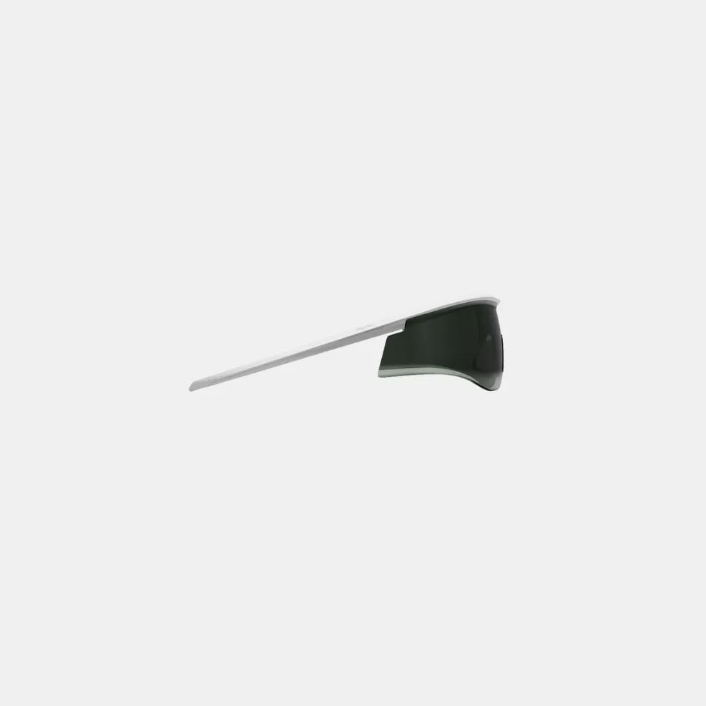 Rapha Reis Sunglasses - White/Green Lens