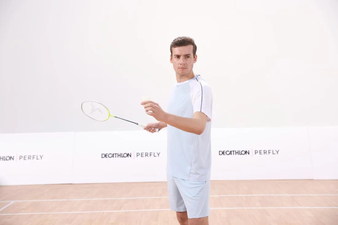 Raquette de Badminton Adulte BR Sensation 190 - Jaune/Vert
