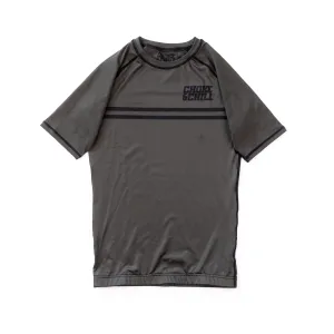 Rashguard Stripe - Grey - Short Sleeve