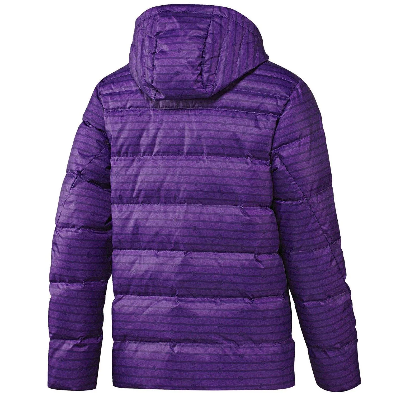 Real Madrid soccer purple training bench padded jacket 2016/17 - Adidas