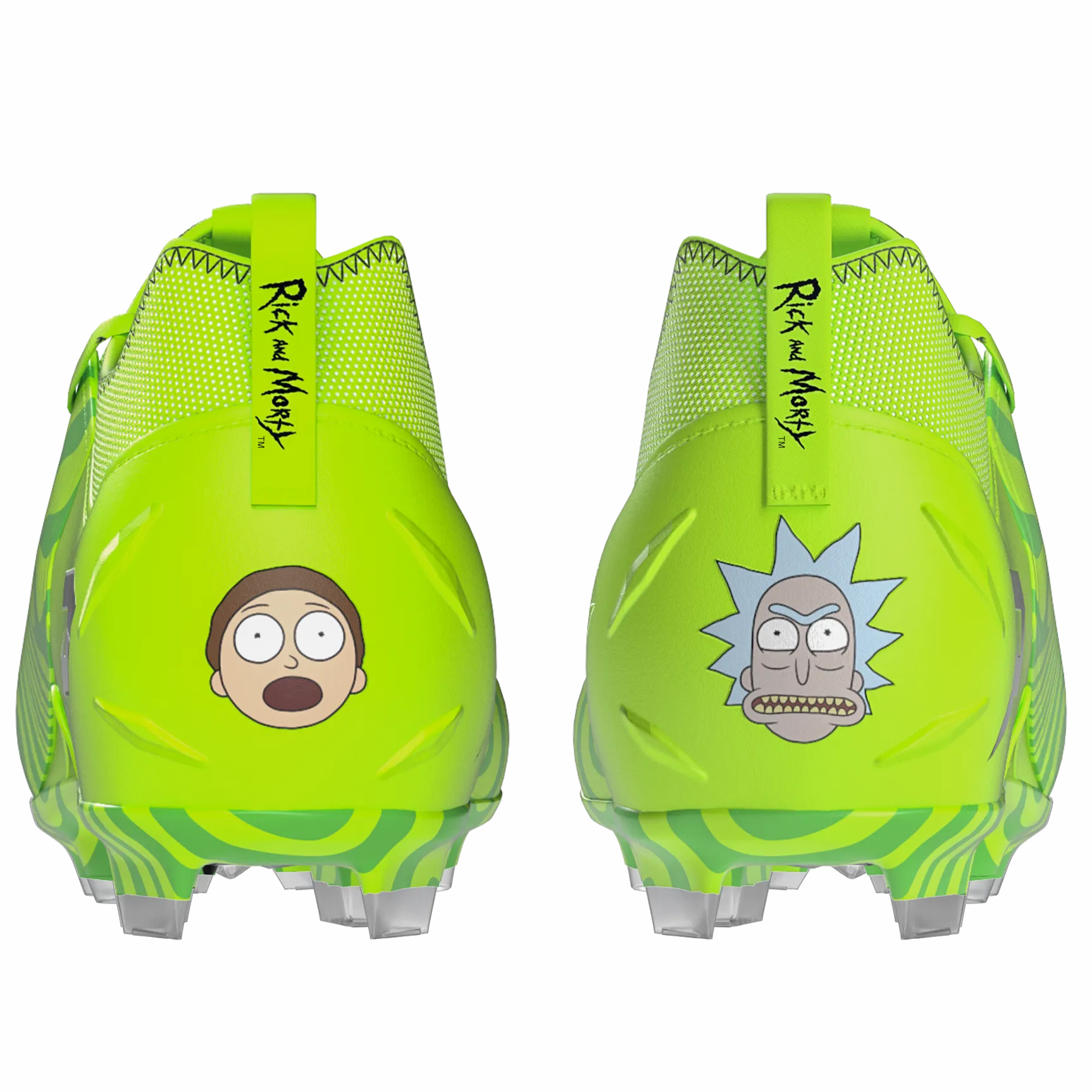 Rick and Morty Football Cleats - Quantum Speed 2.0 by Phenom Elite
