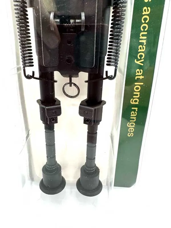 Rifle / Airgun Bipod 6" - 9" Swivel Top - Bisley