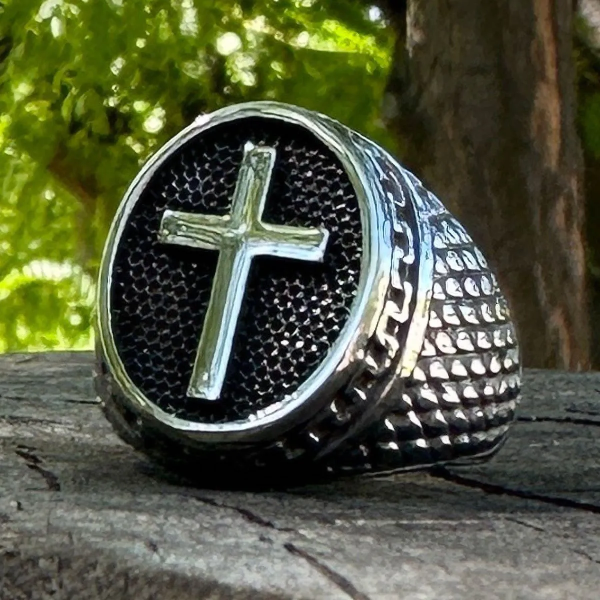 Righteous Path Cross Ring (#087)