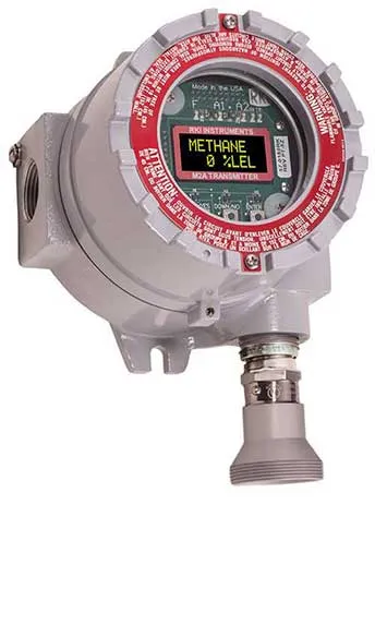 RKI M2A, LEL 0-100% sensor (catalytic) / transmitter with j-box, UL version (each)
