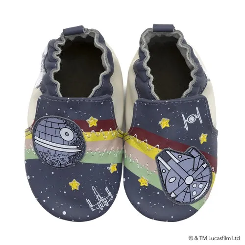 Robeez Star Wars™ Rule the Galaxy Soft Soles Dark Blue