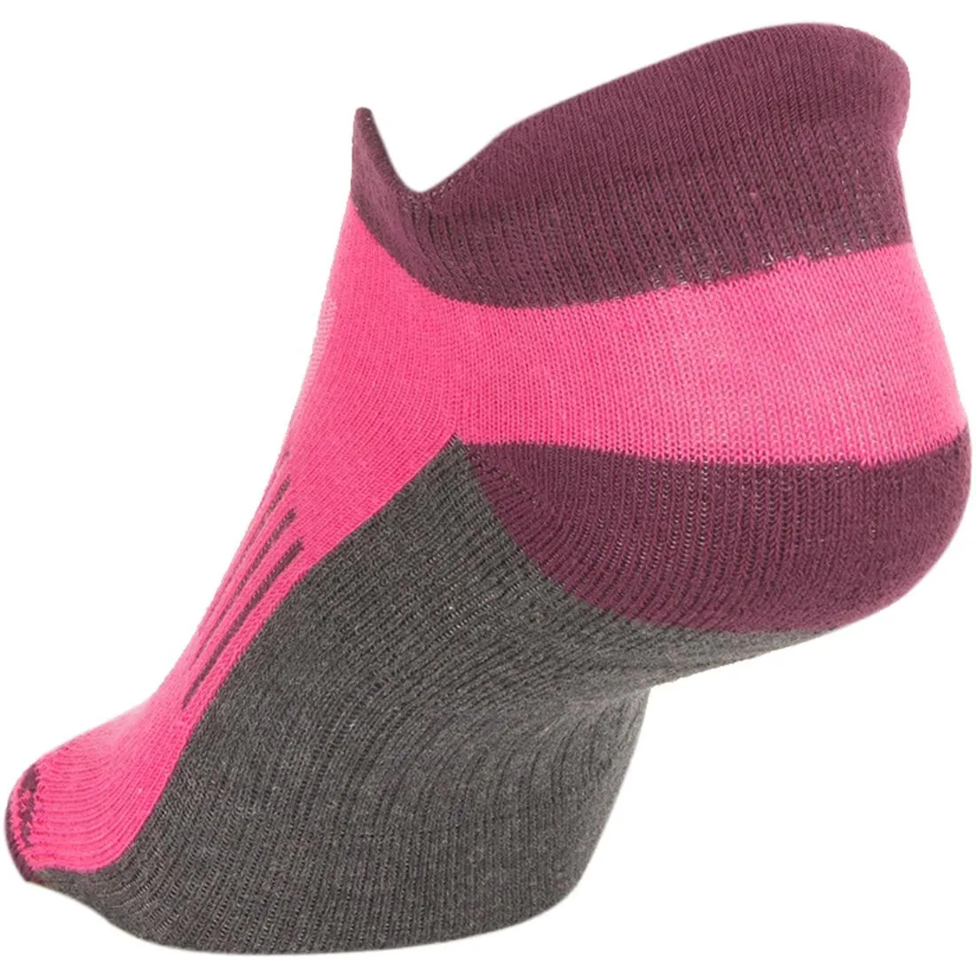 RS 500 Adult Low Sports Socks Tri-Pack - Pink/Black