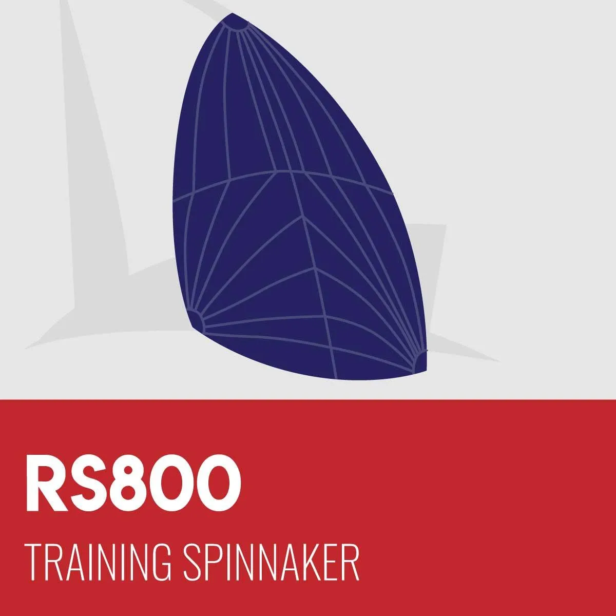RS800 Training Spinnaker