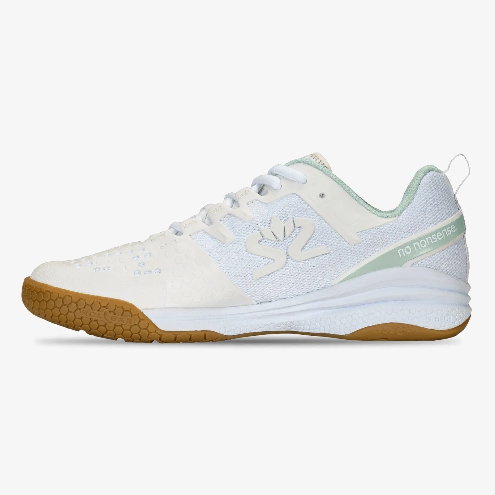 Salming Kobra 3 Women's Indoor Court Shoe (White/Pale Blue)