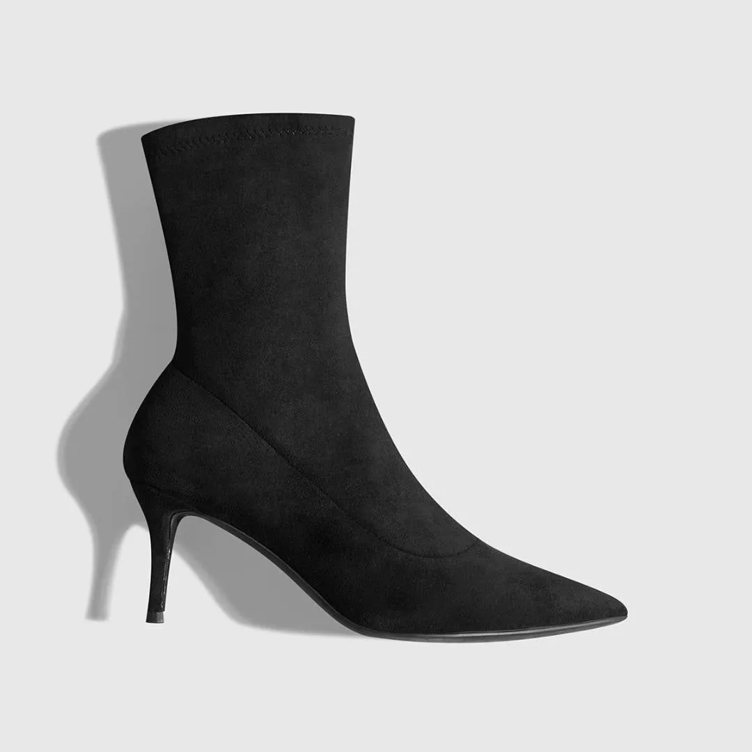 Samara™ | Pointed Toe Suede Heels
