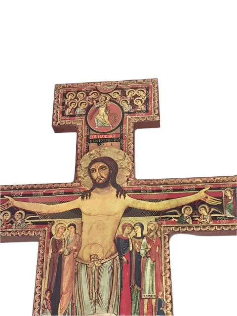 San Damiano Wood Crucifix (15")