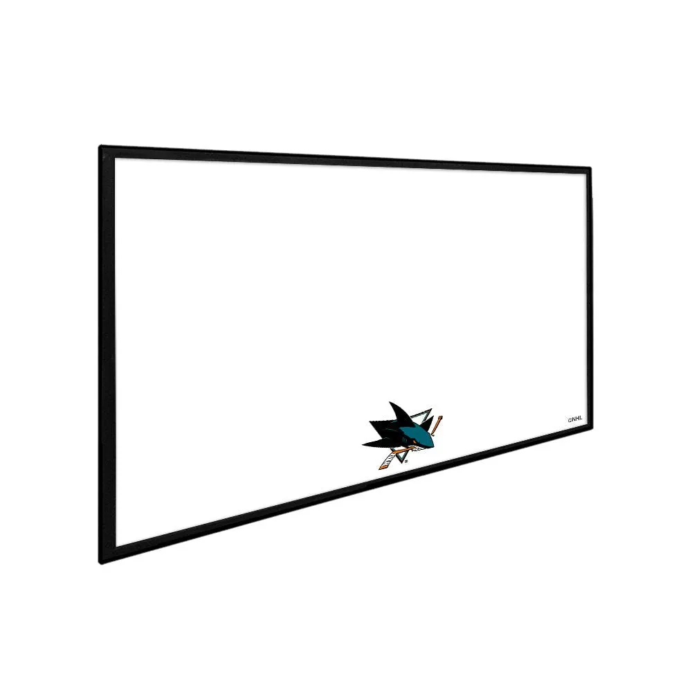 San Jose Sharks: Framed Dry Erase Board