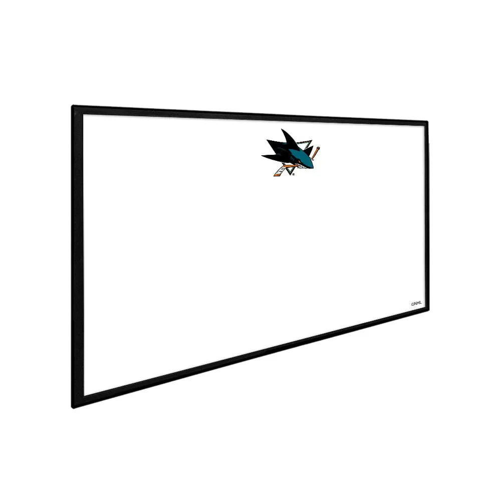 San Jose Sharks: Framed Dry Erase Board