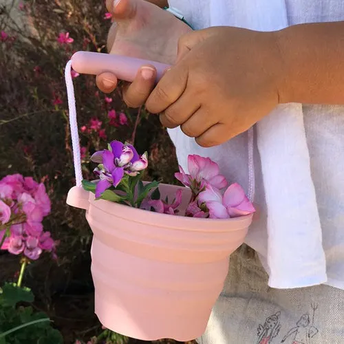 Scrunch Seedling Pot and Trowel Sage (Min. of 2, multiples of 2)