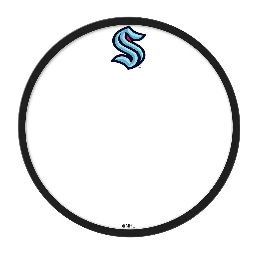 Seattle Kraken: Modern Disc Framed Dry Erase Board