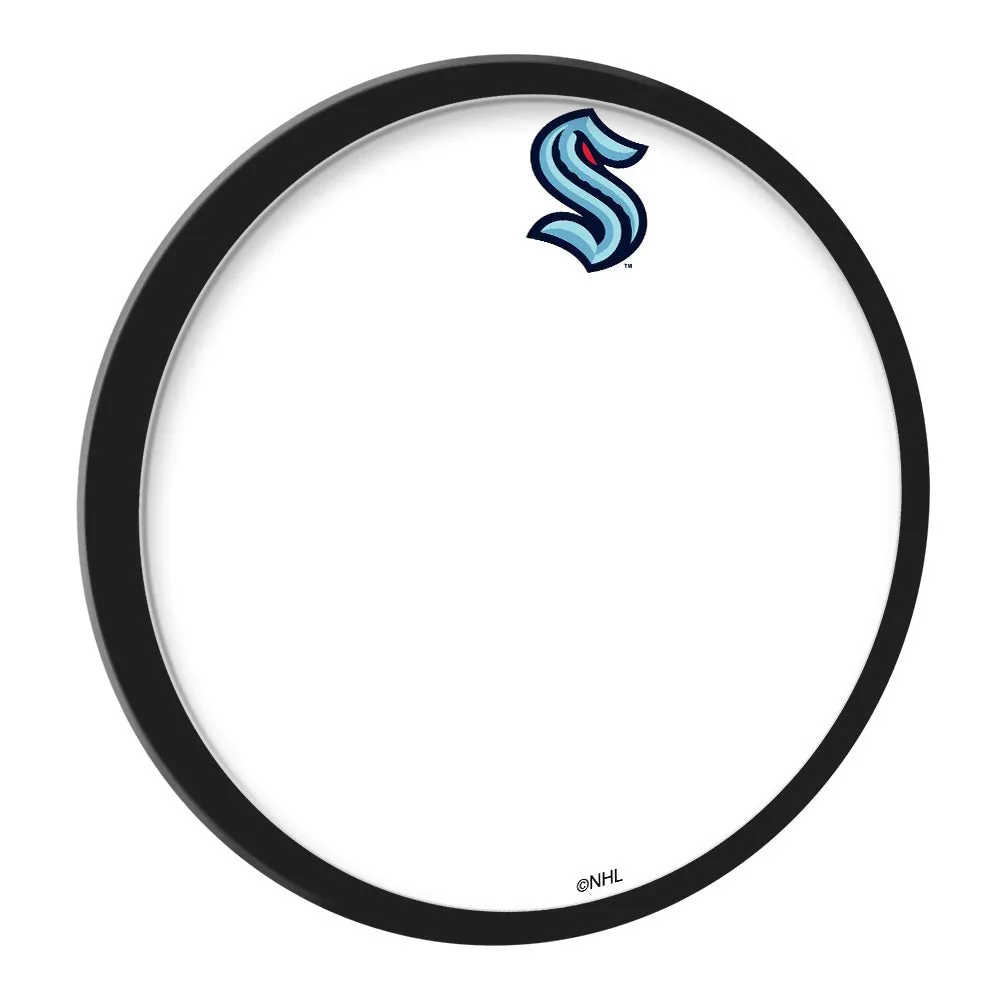 Seattle Kraken: Modern Disc Framed Dry Erase Board