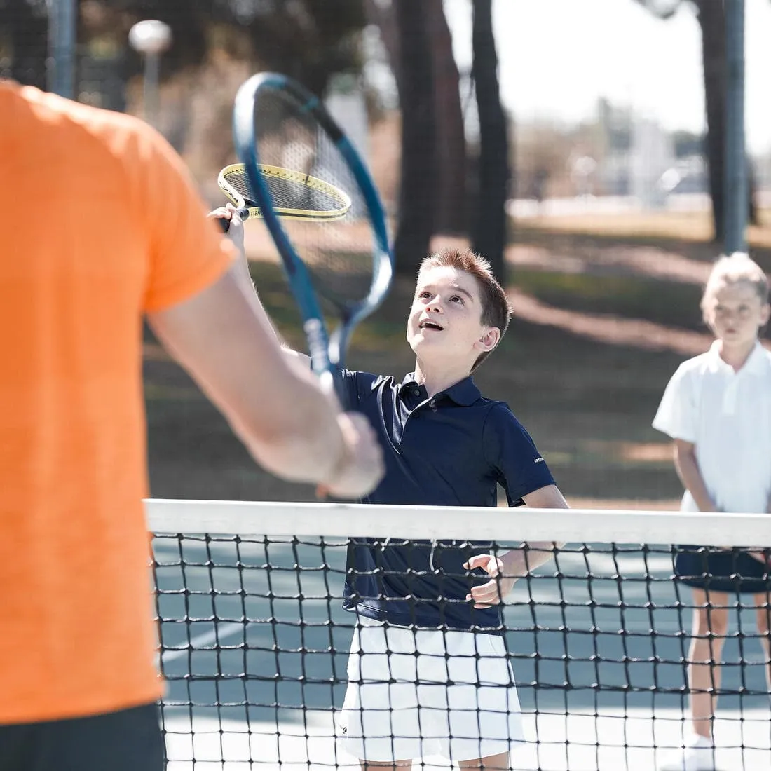 SET TENNIS JUNIOR DUO 2 RAQUETTES 2 BALLES 1 HOUSSE