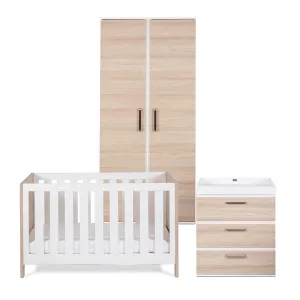 Silver Cross Finchley Nursery Furniture Set - Oak