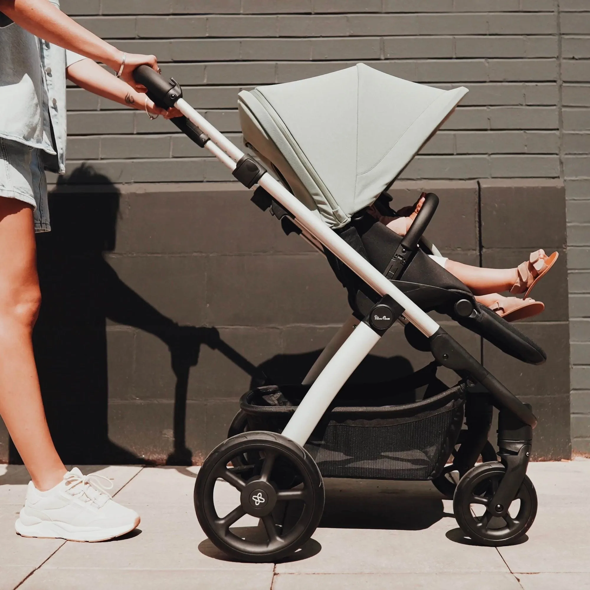 Silver Cross Tide, Cabriofix i-Size Complete Travel System - Stone