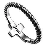 Simplicity Cross Ring, "True Hope"
