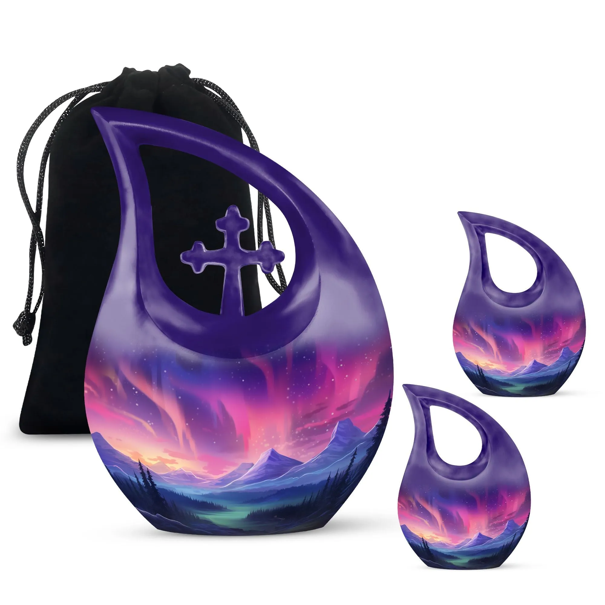 Skies Urn : Cherished Memories Large Memorial Urn