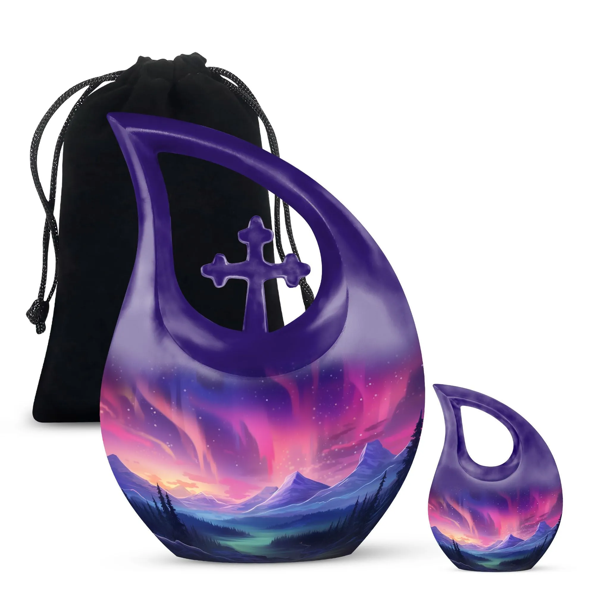 Skies Urn : Cherished Memories Large Memorial Urn