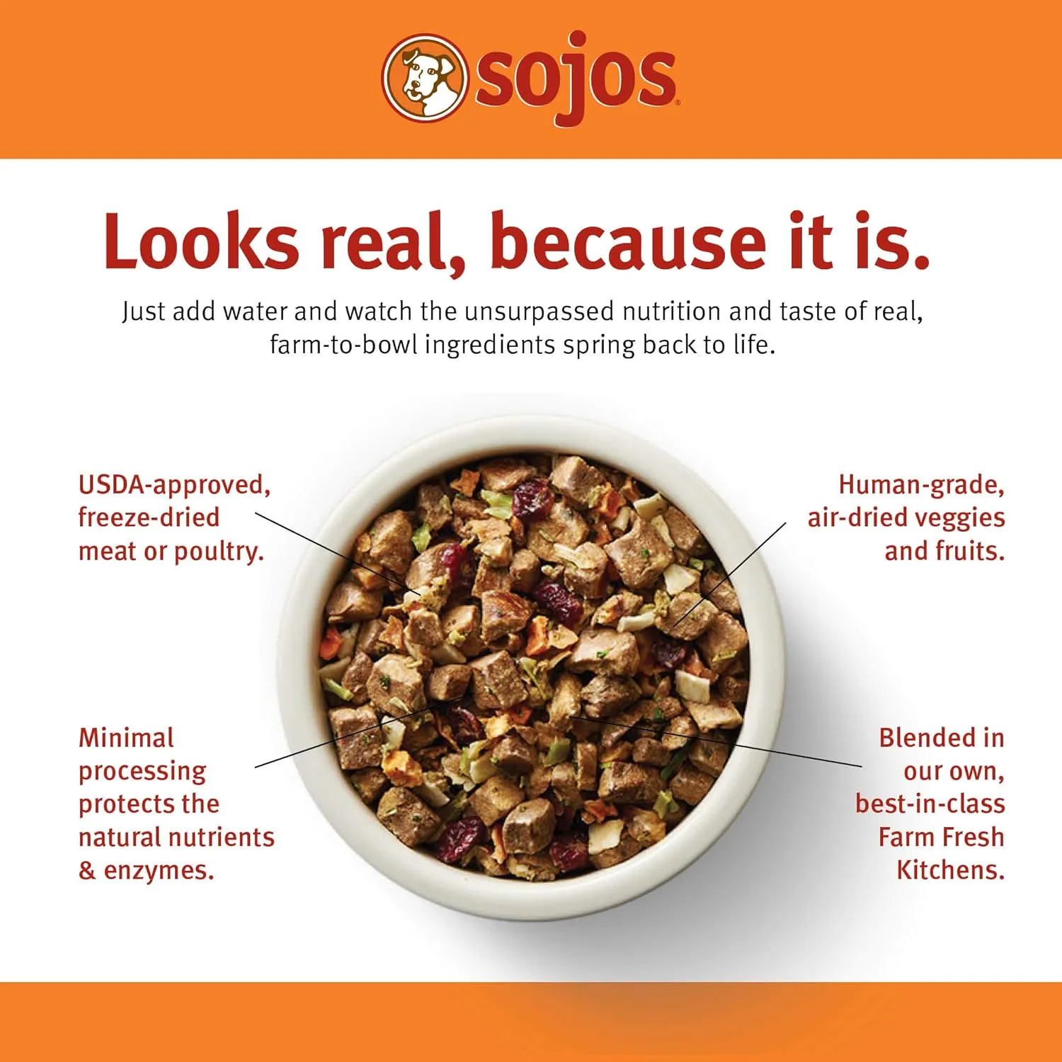 SOJOS Complete Adult Dog Food - Turkey