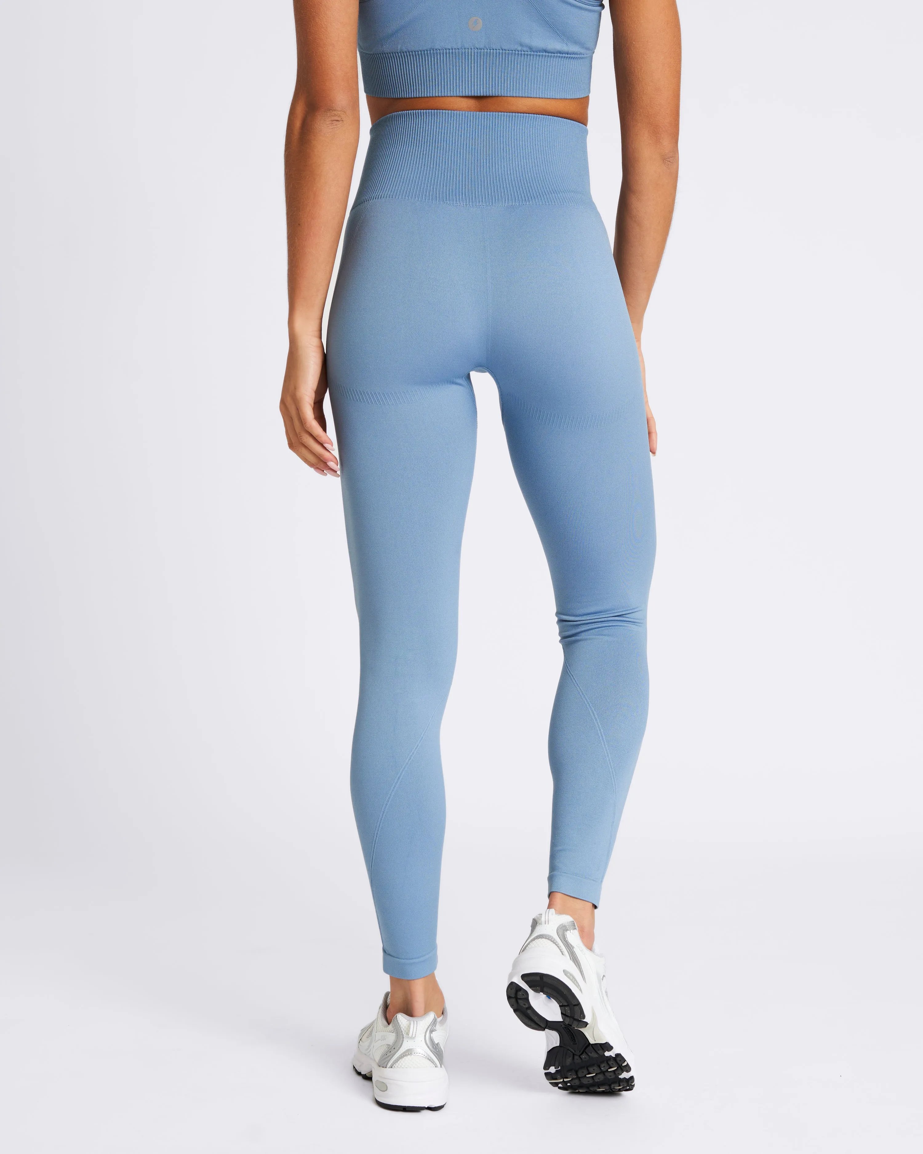 SOLID Seamless Legging Blue Shadow