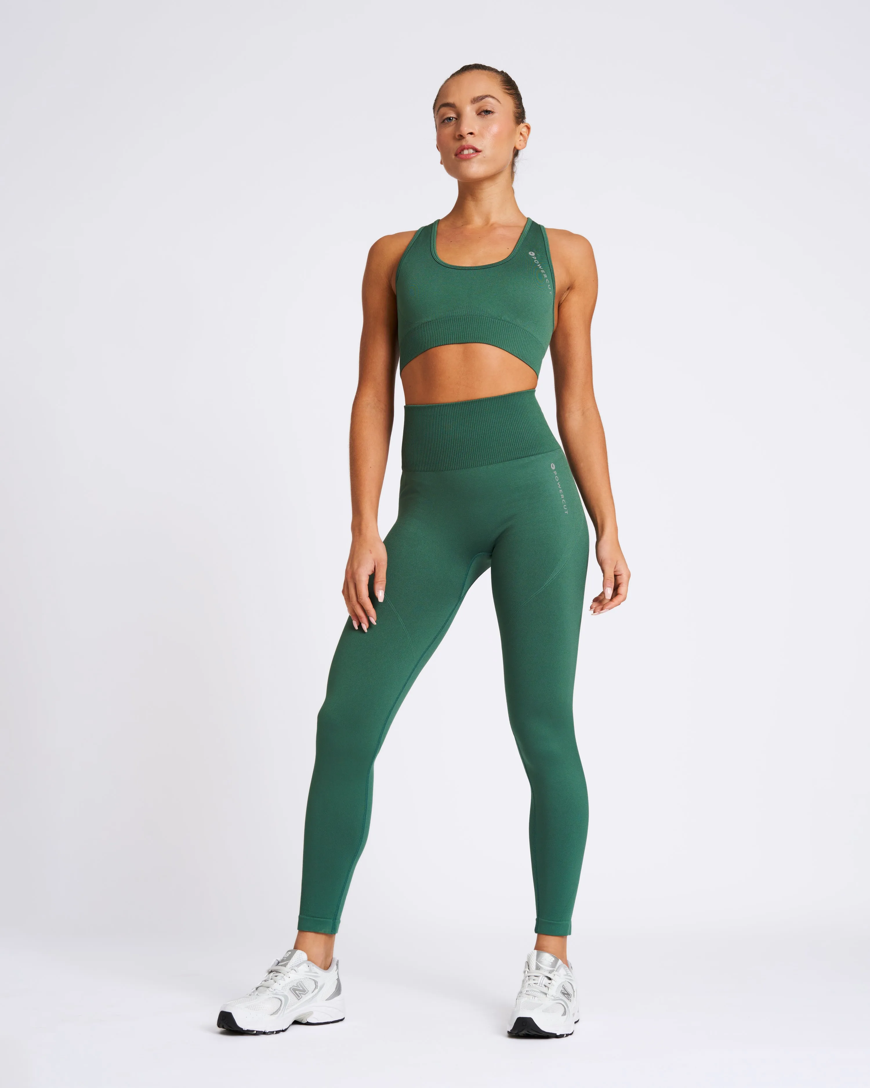 SOLID Seamless Legging Smoke Pine
