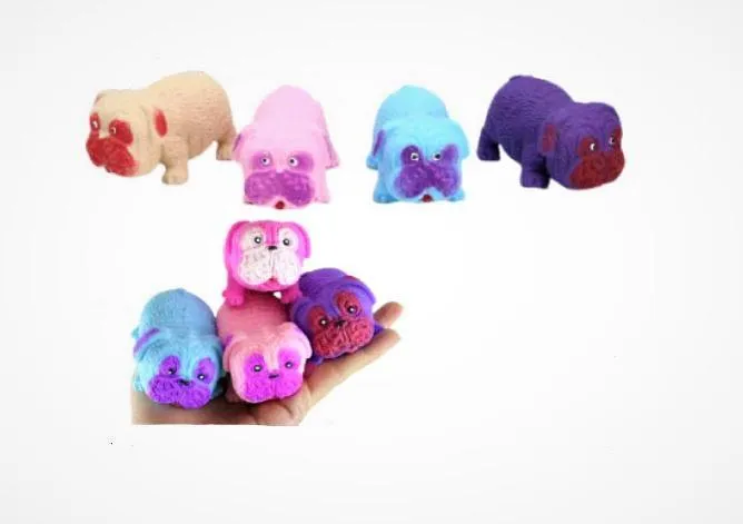 Squishy & Squash Decompression Dog - 6 Colours