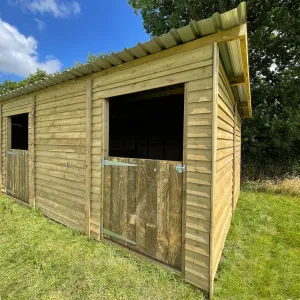 Stable 3.8m Deep x 7.2m Wide