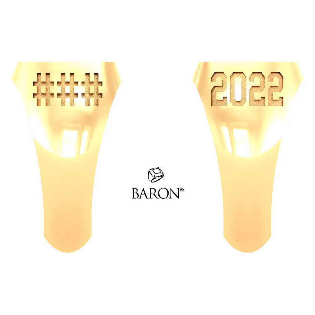 Stanford University Womens Lacrosse 2022 Championship Ring - Design 2.2