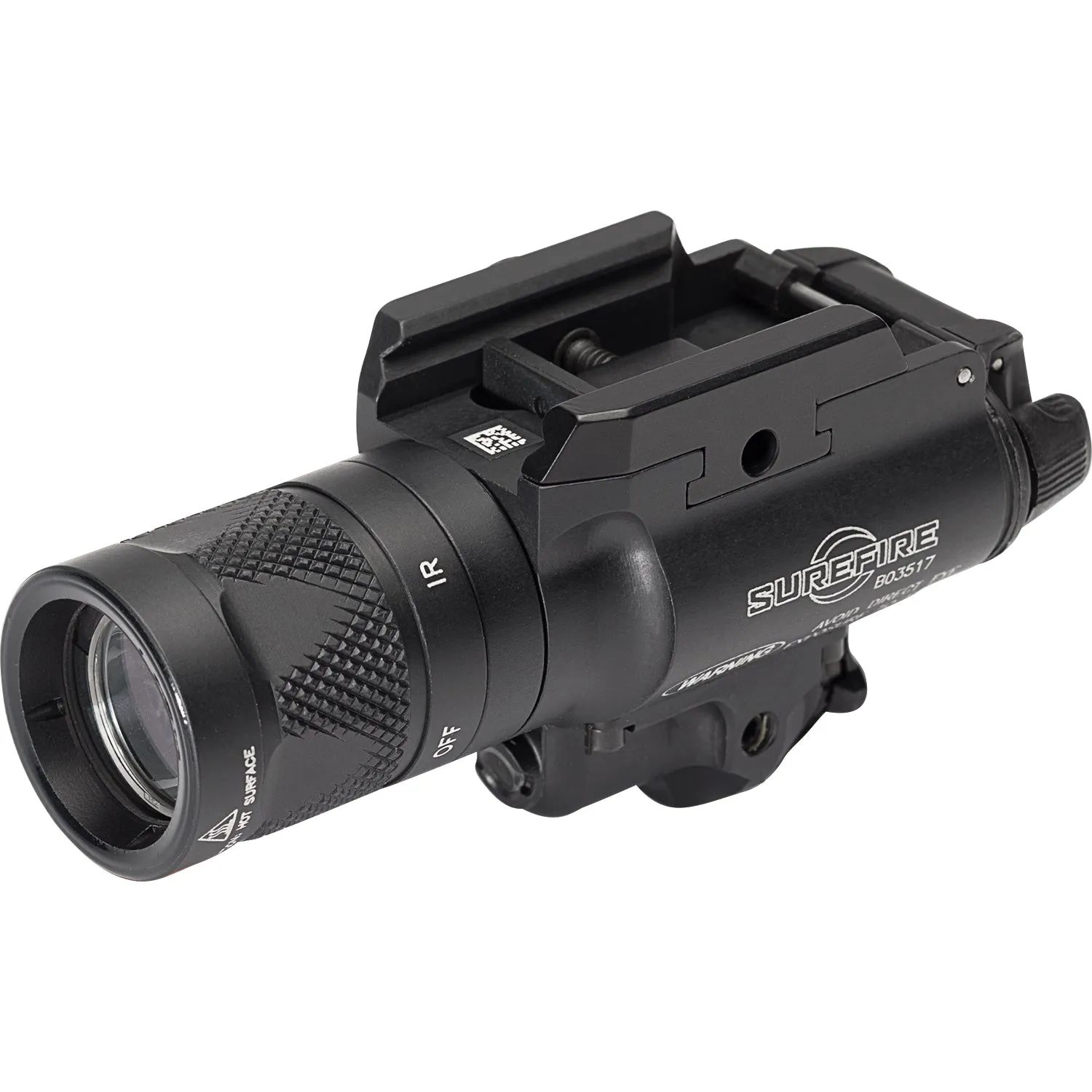 SureFire X400V-B-IRC WeaponLight LED White-Light & Infrared WeaponLight with Infrared Laser